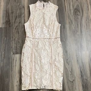 blush charlotte russe bodycon dress